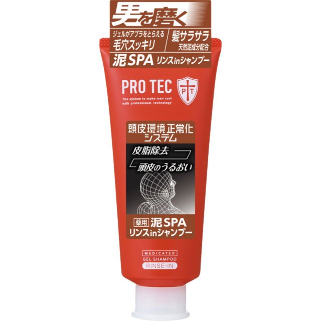 PRO TEC 泥SPAリンスインシャンプー