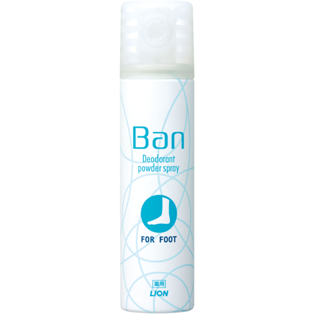 Ban フットデオドラントスプレー