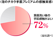 Charmy 泡のチカラ 手肌プレミアム キッチンのお手入れ ライオン株式会社